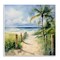 Stupell Industries Blurred Palm Tree Beach Wall Plaque Art, design by LSR Design Studio